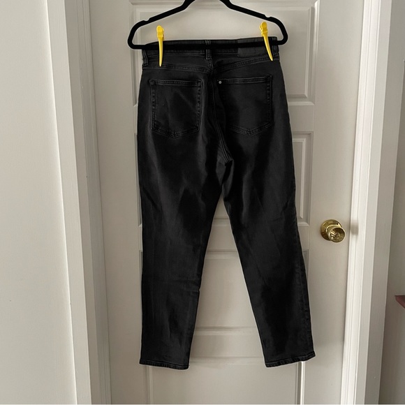 H&M Black Mom Jeans US Size 6 - Picture 2 of 4